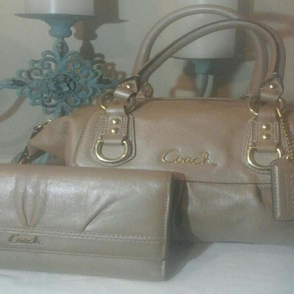 Coach Madison Sabrina Leather Set